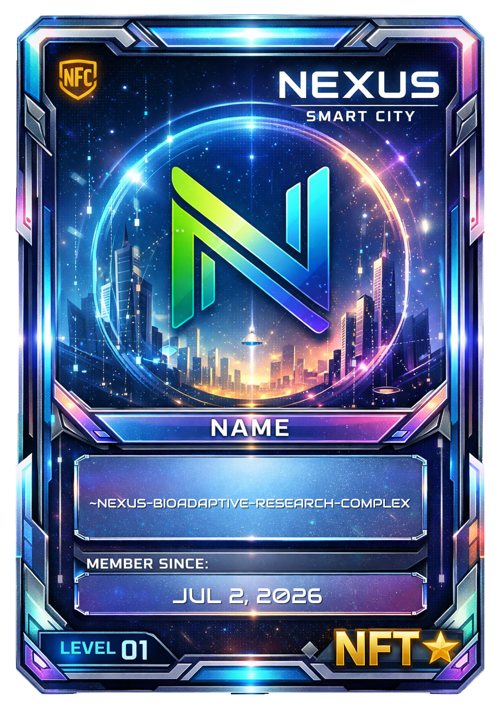 nightingale Foxpaws NFT card