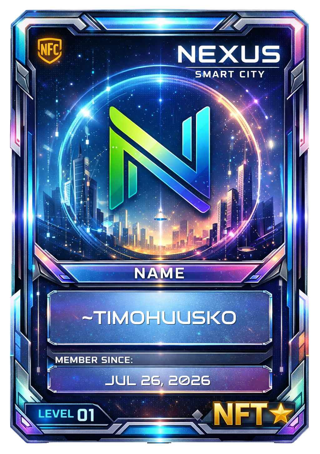 TimoHuusko Resident NFT card