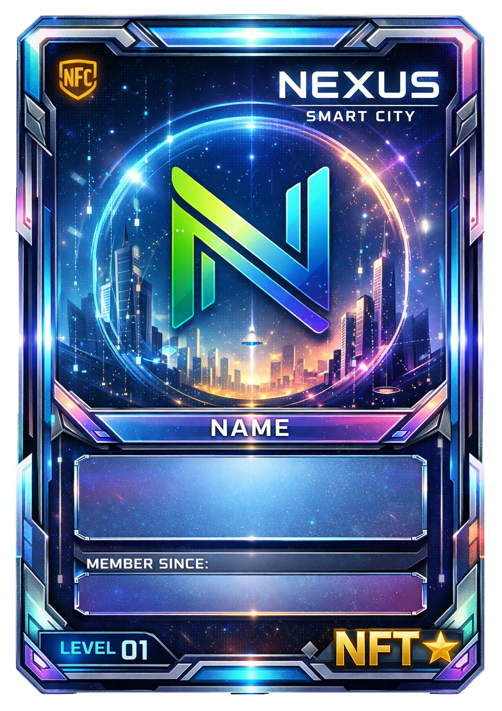 Basic membership NFT template